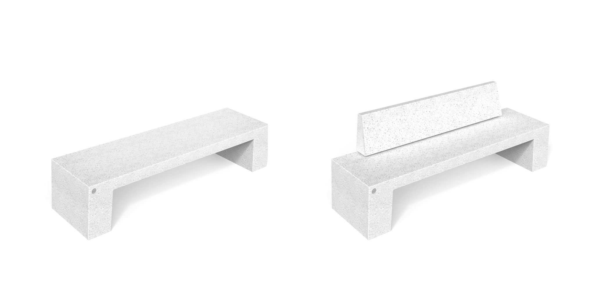 betonové lavičky rozměr